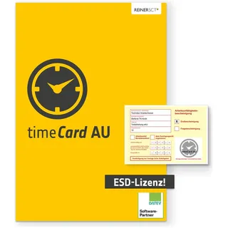 ReinerSCT, Zeiterfassungssystem, ESD REINER SCT timeCard AU Basisversion
