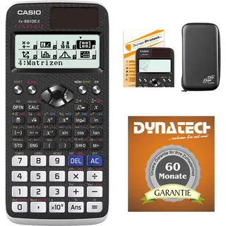 Casio FX-991DE X ,Schutztasche,Schutzfolie und Garantie im Set
