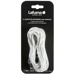 Lafuma Gummischnur für RSX mit Endkappe weiß