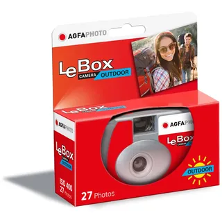 AgfaPhoto LeBox 400 ASA 27 Aufnahmen Outdoor/Einweg ohne Blitz