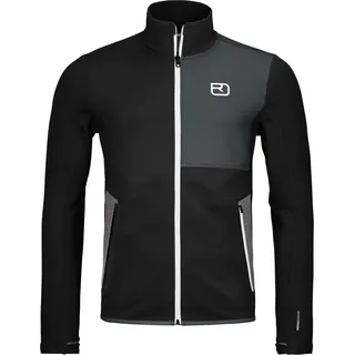 Ortovox Herren Fleece Jacke (Größe M, schwarz)
