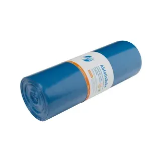 Deiss PREMIUM PLUS Müllsack 120L blau „Superstarke“ Typ 120 10002 , 1 Karton = 6 Rollen à 25 Säcke