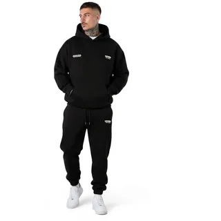SMILODOX Hoodie Levian, Größe S in Schwarz Schwarz