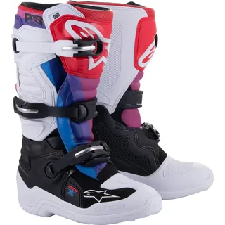 Alpinestars Tech 7S Jugend Motocross Stiefel, schwarz-weiss, Größe 35 36