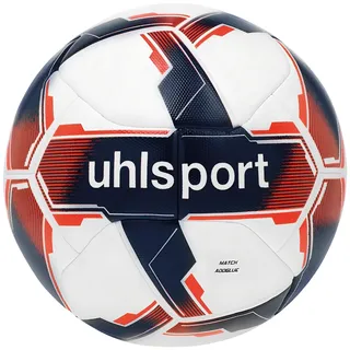 Uhlsport Match Addglue Training Fußball 24 Panel mit FIFA-Quality Pro Zertifikat weiß/marine/fluo rot 5