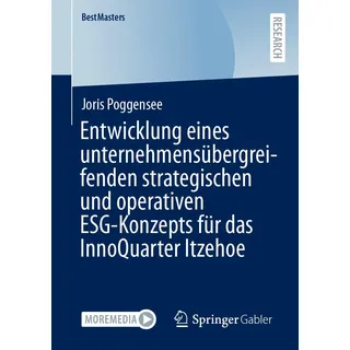 Springer Entwicklung eines unternehmensübergreifenden strategischen und operativen ESG-Konzepts für das InnoQuarter Itzehoe (BestMasters)
