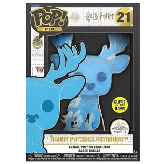 Funko Pop! Large Enamel Pin HARRY POTTER: Patronus - Harry Potter Emaille-Nadeln - Niedliche Brosche Zum Sammeln - Für Rucksäcke & Taschen - Geschenkidee - Offizielle Handelswaren