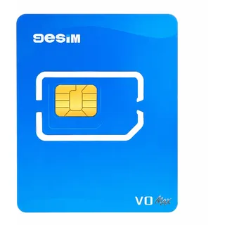 9ESIM V0MAX eSIM-Karte für entsperrte Android, 1100KB Speicher - SIM zu eSIM Adapter, 30 Profile, Unbegrenzte Downloads, STK-Menü, Vorgestanzt Nano/Mikro/Standard, Weltreise in USA/Europa/Japan/China