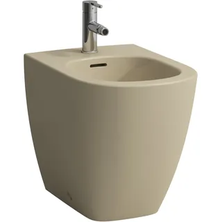 Laufen LUA Standbidet, mit Überlauf, 1 Hahnloch, 360x520mm, Eckventile innenliegend, H8320810183021,