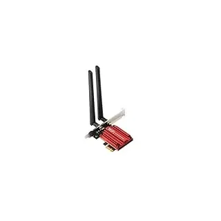 WiFi 6E PCIe WiFi-Karte, Bluetooth 5.3 PCIe WiFi Tri Band Wireless-Netzwerkkarte, 5374 Mbit/s Wireless-Adapter mit extrem geringer Latenz für Windows 10/11