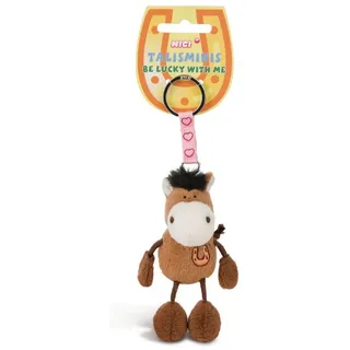 NICI 49381 Schlüsselanhänger Talisminis Pferd braun 7cm