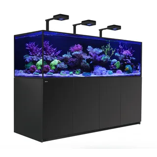 red sea europe Red Sea Reefer S 1000 Deluxe Meerwasser-Aquarium mit Unterschrank schwarz