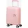 Mini 4-Rollen Kindertrolley 47 cm / 22 l pastel pink