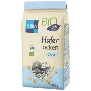 Kölln Bio zarte Haferflocken 500,0 g, 1 St.