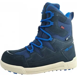 TROLLKIDS Finnmark Schneeschuhe - Navy / Medium Blue - EU 36