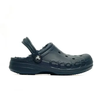 Crocs Unisex Kinder Baya Lined Clog K, Navy, 3 UK Child