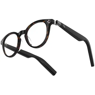 Lawaken AI Chat City Schildkröte KI-Smart-Audio-Brillen, Echtzeitübersetzung in 128 Sprachen, KI-Notiz für Meeting-Zusammenfassung, KI-Agent von ChatGPT, Gemini, Claude, wasserdicht, leicht, lange Akkulaufzeit, Brillengläser mit Sehstärke, Bluetooth 5.3, freihändig tragbar, Open-Ear-Design für Musik & Anrufe, für iOS & Android, stilvolles Design, für modernes Lebensgefühl