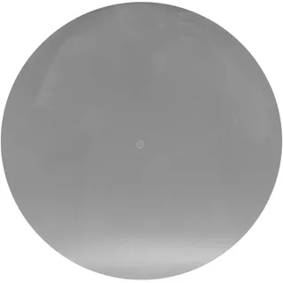 Platten Teller Matte Acryl Anti Statische Geräusch Reduzierung Drehscheibe Slipmat für 12 Zoll Plattenspieler (Transparent)
