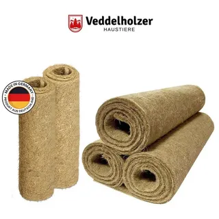 Veddelholzer 3 Hanfmatten für Nager Kaninchen Käfige & Gehege von Meerschweinchen Hamstern. Nagermatten aus Hanf Zubehör für