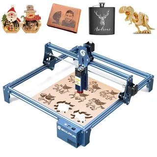 SCULPFUN 5W Laser Graviermaschine, lasergravur maschine, Augenschutz, schnelle Montage, für Holz Metall weihnachtsdeko