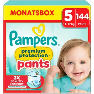 Pampers Premium Protection Pants Gr. 5 (12-17 kg) 144 St.