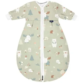 Alvi Kugelschlafsack Mäxchen Thermo mit Arm - Baby Forest - Gr. 110 cm