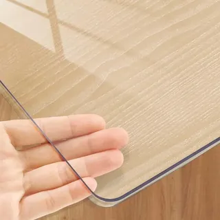 GYYFQH Tischfolie Nach Maß Transparent,Tischfolie Transparent 2mm/3mm,Tischdecke Transparent 200x100,Wasserdicht, Ölbeständig Und Verbrühungssicher Tischdecke(3mm,35×70cm)