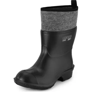 Ladeheid LA-804 Gummistiefel Schwarz 38