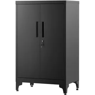 Songmics Aktenschrank 176 x 59,9 x 447 braun/schwarz