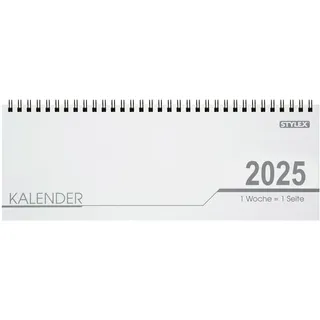 Stylex Stykex Schreibtischquerkalender 2026, 32 Blatt