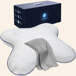Schmetterlingskissen »BUTTERFLY«, Memory Foam, sehr gute Ergonomie, zertifiziert vom Institut für Gesundheit & Ergonomie