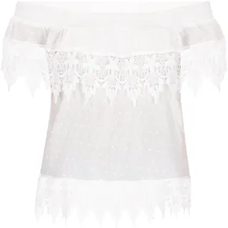 IZIA Bluse Boho weiß M