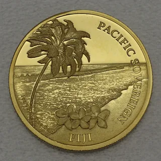 Goldmünze 1oz Pacific Sovereign 2012 (Fidschi)