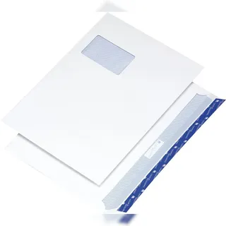 MAILmedia Versandtaschen Cygnus Excellence® DIN C4 mit Fenster weiß 250 St.