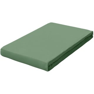 schlafgut Pure Topper Baumwolle 90 x 190 - 100 x 220 cm green mid