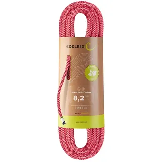 Edelrid Starling Eco Dry 8.2 Kletterseil (Größe 50M, pink)