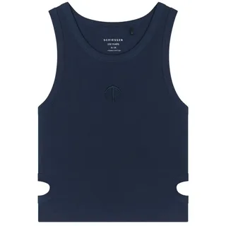 SCHIESSER Trägertop 150 Years Blau L