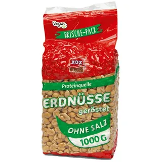XOX Erdnüsse ohne Salz, 1kg