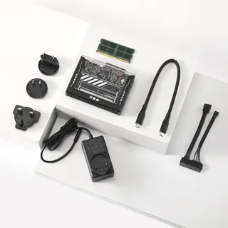 ZimaBlade X86 Singleboard-Server für Cyber Native(Mit 16GB RAM & Typ-C-Netzteil), gehackbarer persönlicher Server mit PCIe x4, Gigabit-Ethernet-Medienserver, 4K-Netzwerkspeicher (ZimaBlade 3760 N3350)