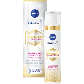 NIVEA Cellular LUMINOUS630® Anti-Pigmentflecken Tagespflege Fluid LSF 50 Bodylotion 40 ml Damen