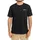 Kurzarm-T-Shirt Black L