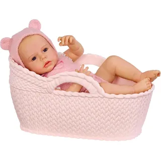 MGA Entertainment Realistische Reborn-Babypuppe Mädchen 43 cm heller Hautton