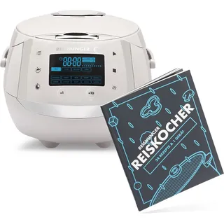 Reishunger Digitaler Reiskocher Grau 1,5 l