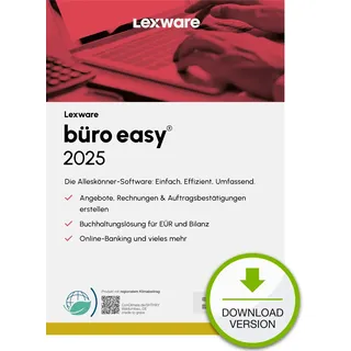 Lexware büro easy 2025 - Abonnement-Lizenz (1 Jahr)