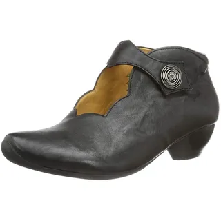 Think! Aida Pumps, Damen Knöchelriemchen Pumps, Schwarz (SCHWARZ 00), 42 EU