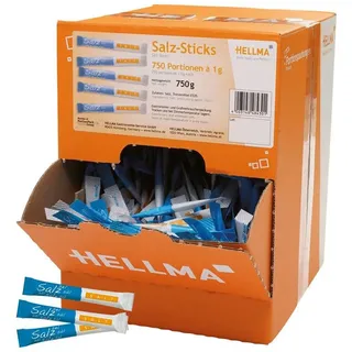 Hellma Salzsticks Jodsalz, 750x 1,0 g