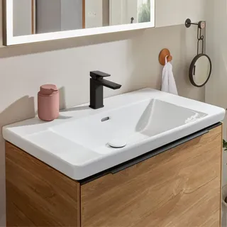 Villeroy & Boch Subway 3.0 Schrankwaschtisch 800 x 470 mm, 1 Hahnloch/mit Überlauf weiß
