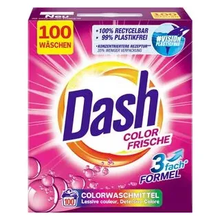 Dash Colorwaschmittel Pulver 100 WL