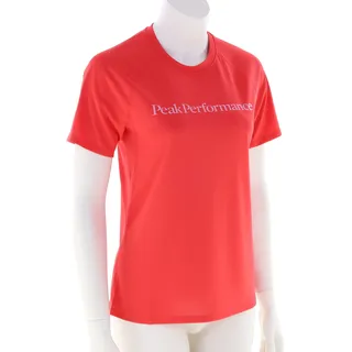 Peak Performance Active Tee Damen T-Shirt-Rot-XS