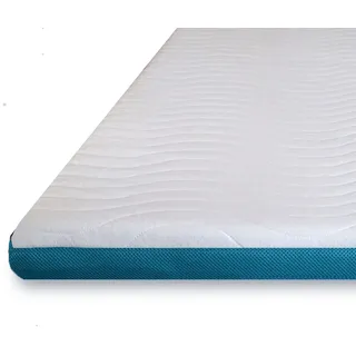 Komfortec Topper 90 x 200 cm weiß